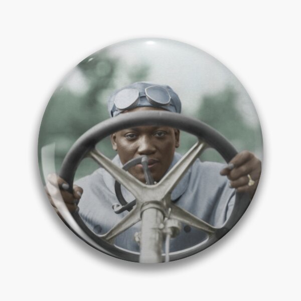Item preview, Jack Johnson Driving His Thomas Flyer - Colorized designed and sold by warishellstore.