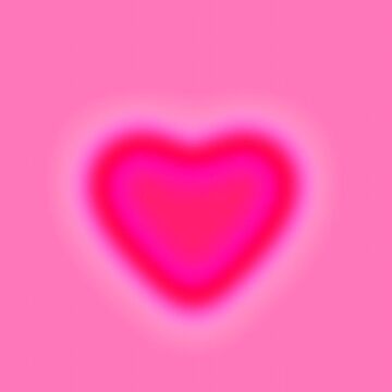 Y2k gradients. Heart cute, retro blurry pastel frames, aesthetic