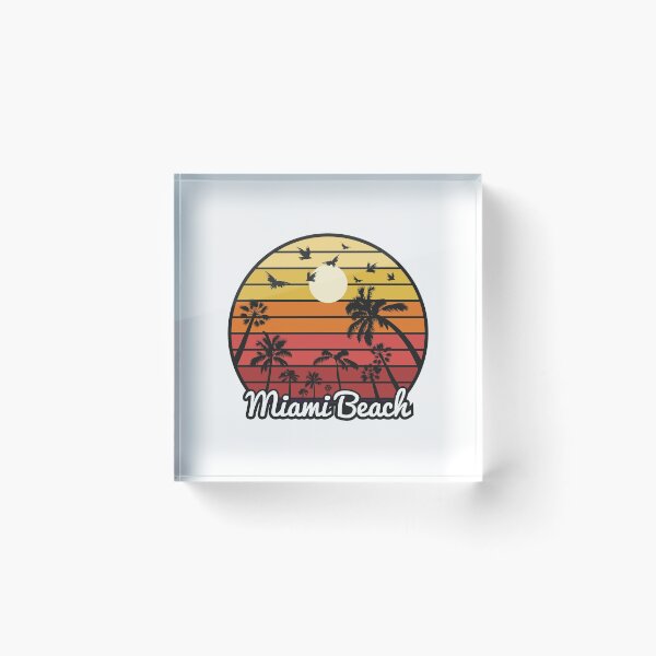 Item preview, Miami Beach Sunset designed and sold by tshirtprod.
