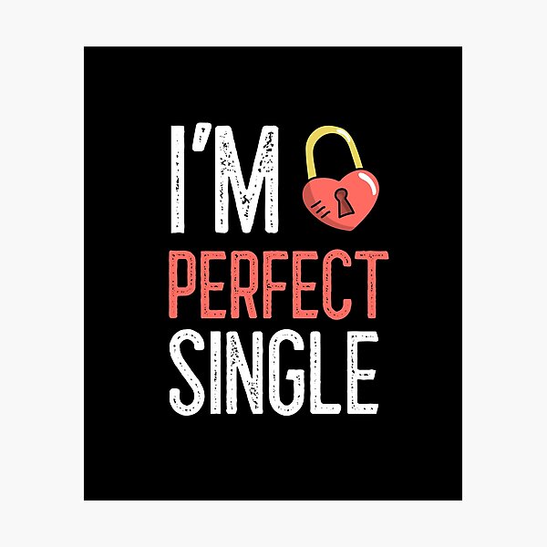 Item preview, I am Perfect Single designed and sold by Tobias Langner.