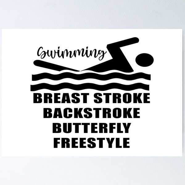 Item preview, Men’s Swimming Events, Swimmer designed and sold by Gsallicat.