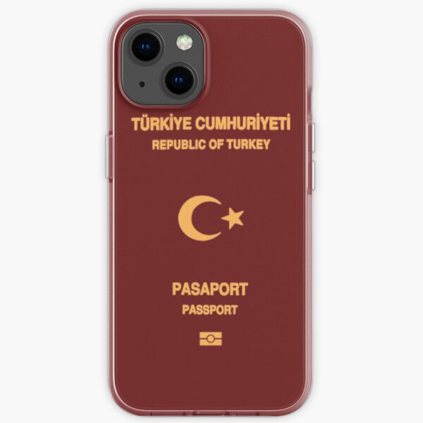 Türkei Pass iPhone Flexible Hülle