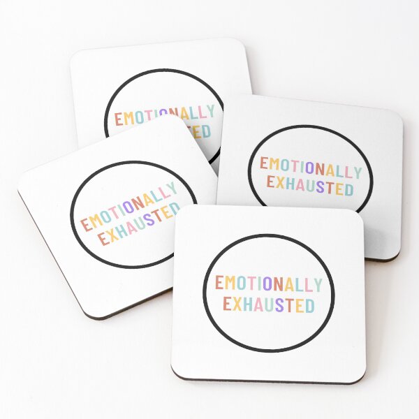 Item preview, Emotionally Exhausted designed and sold by HDTees4U.
