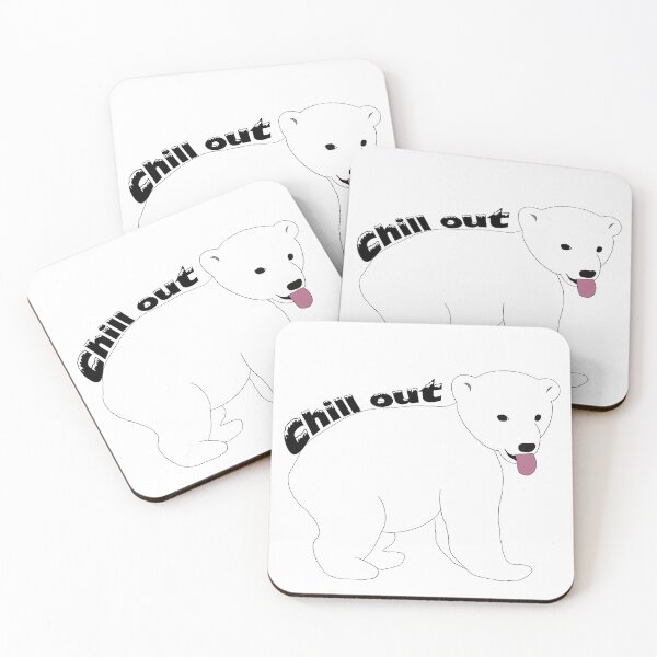 Item preview, Chill polar bear designed and sold by Thatgaybrand.
