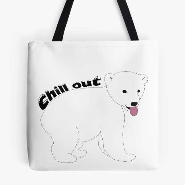 Item preview, Chill polar bear designed and sold by Thatgaybrand.
