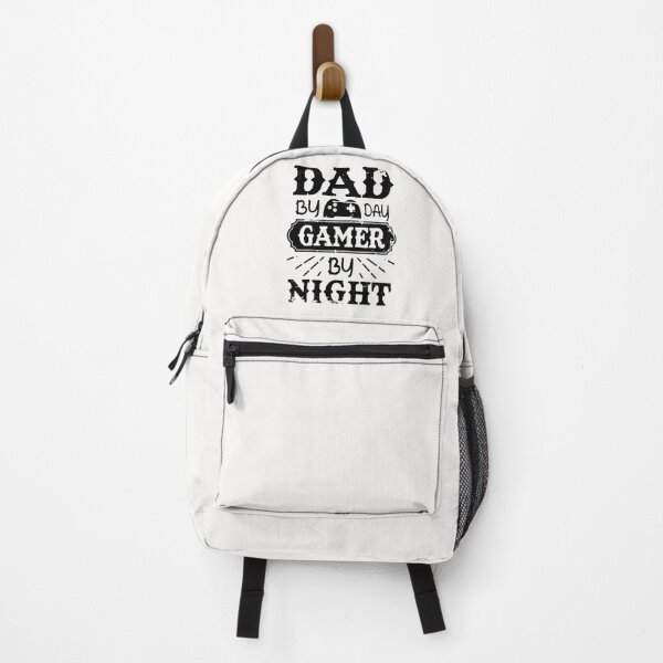 Item preview, Copy of Dad By Day Gamer By Night Saying Quote White Gaming Funny Simple  designed and sold by WearWolfDesigns.