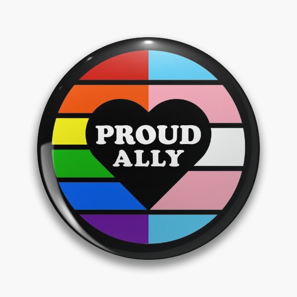 Artikel-Vorschau von Stolzer Verbündeter LGBTQ Transgender-Regenbogenflagge, Gay Pride-Monat, designt und verkauft von aronia.