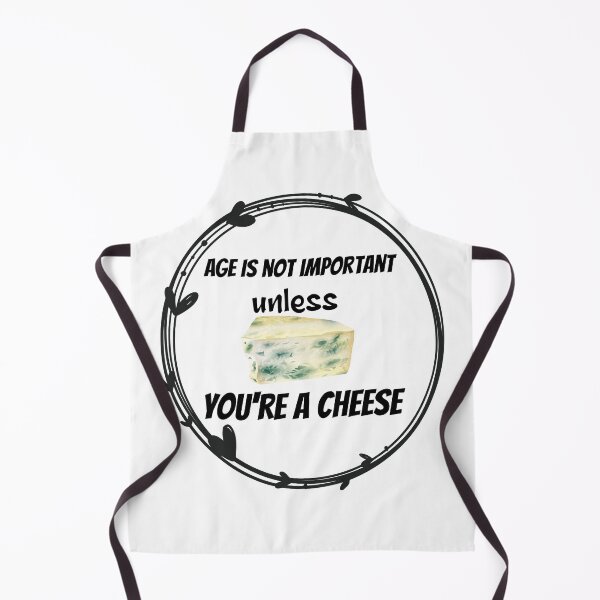 Item preview, Age is not important unless you're a cheese.  cute American cheese. gifts for mature friend . designed and sold by DANT-shirts.