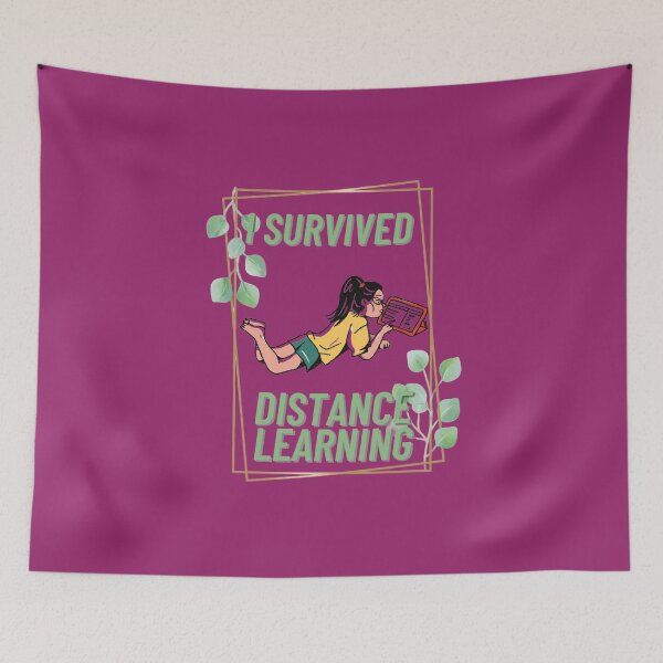 Item preview, I Survived Distance Learning designed and sold by indie-shop.