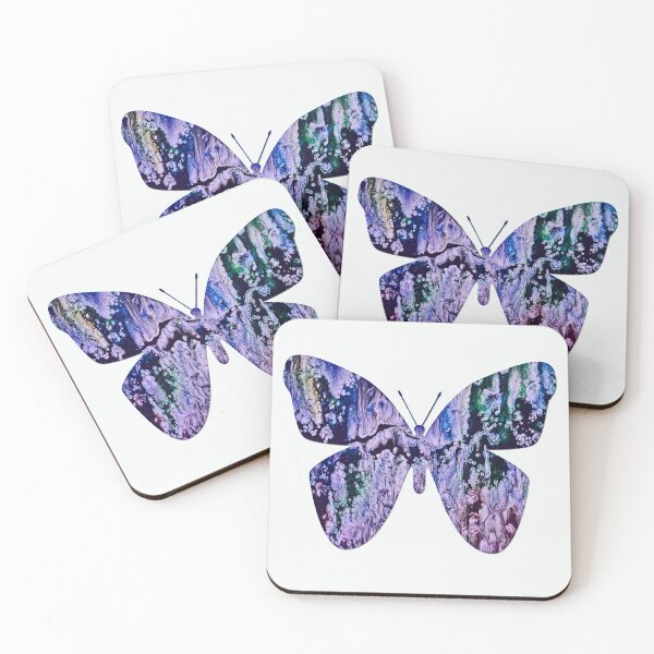 Item preview, Paint Poured Butterfly 4 designed and sold by Karen Simon.