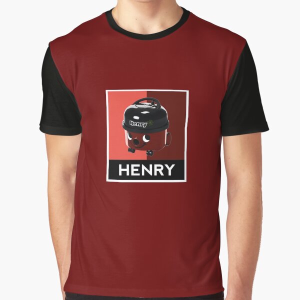 Henry Hoover Pop Art Design Graphic T-Shirt