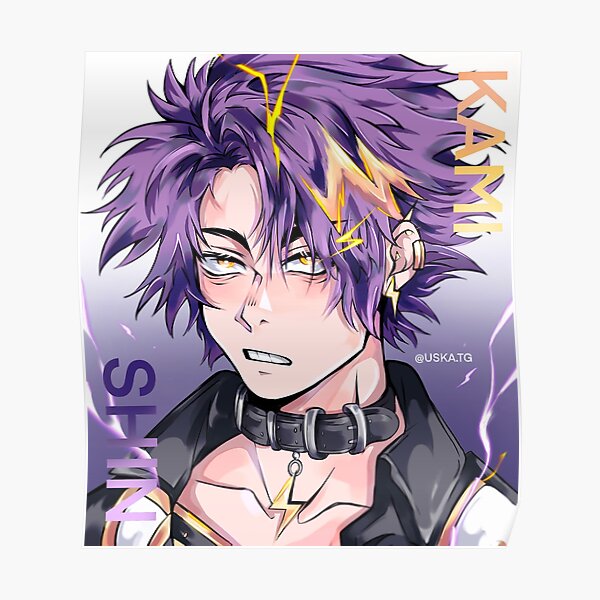 Shinso X Denki Fusion V 2 Poster By Uska Tg Redbubble