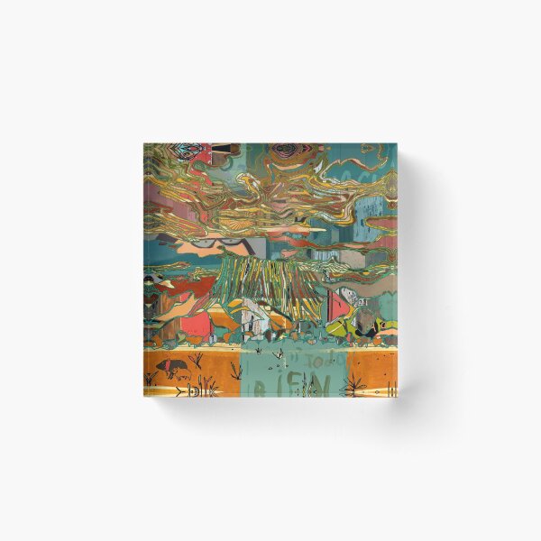 Wild Monsoons Acrylic Block