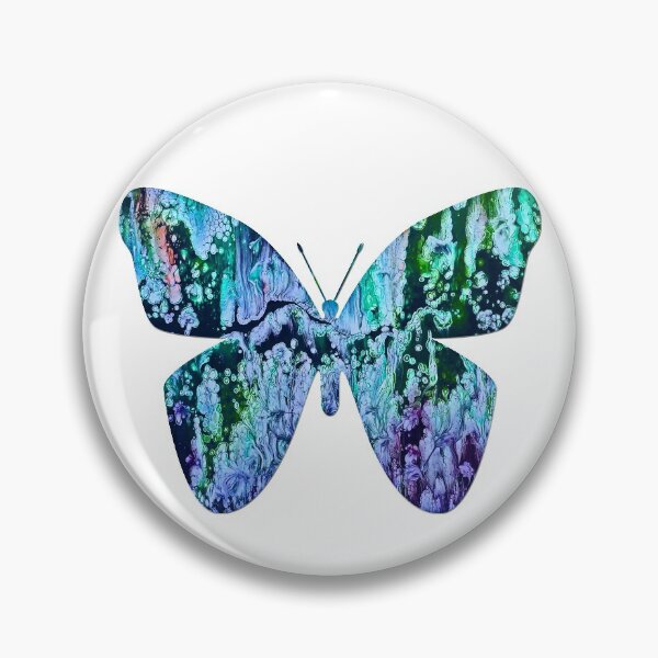Item preview, Paint Poured Butterfly 5 designed and sold by Karen Simon.