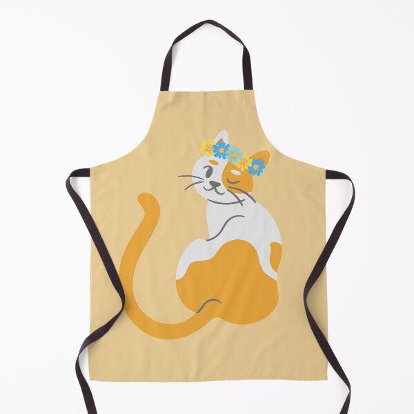 Item preview, Cat & Flowers designed and sold by MixStixShop.