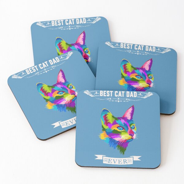 Item preview, Best Cat Dad Ever Men's Design for Cat Lover and Funny Fathers Day designed and sold by PetLovers-Trust.