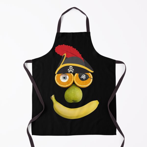 Item preview, Captain Fruityface. Yarrr! Silly fruit faced pirate. designed and sold by Cosmic-Ferret.
