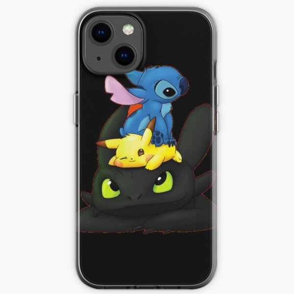 Point Krokmou & Pi-ka Coque souple iPhone