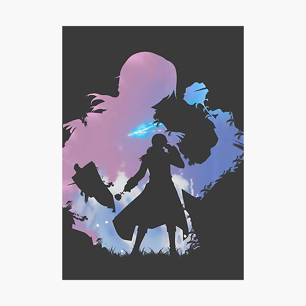 Trails of Cold Steel Olivert Photographic Print