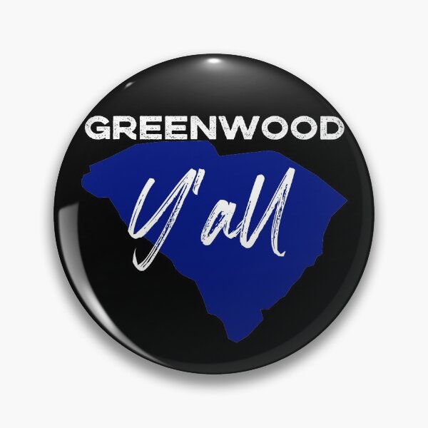 Item preview, Greenwood Y'all South Carolina SC State Map designed and sold by palmettodigital.