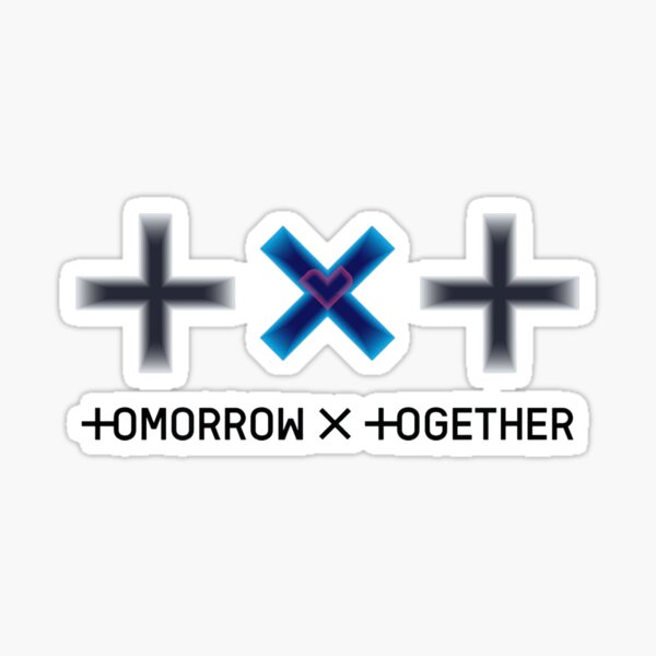 Txt Logo Stickers Redbubble