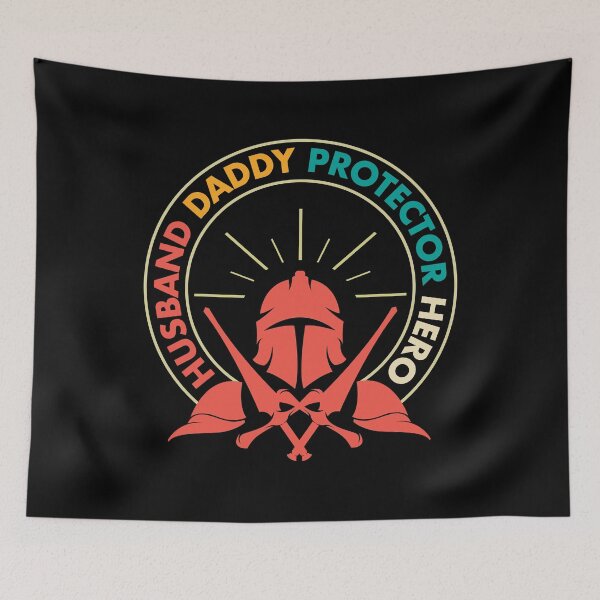 Item preview, Vintage Husband Daddy Protector Hero Knight Graphic  designed and sold by wdyoungblood.