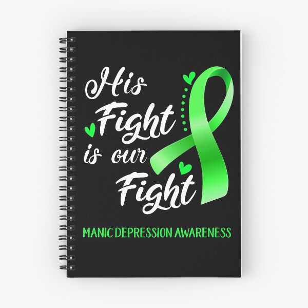 Item preview, His Fight Is Our Fight Manic Depression Awareness designed and sold by hvoid41.