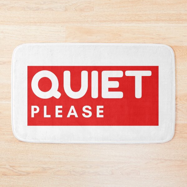 Item preview, Quiet please designed and sold by Vhutolo.