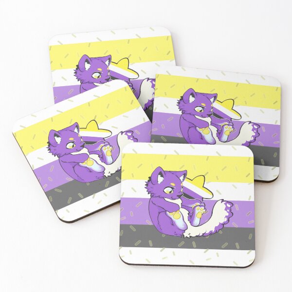 Item preview, PrideNeko Genderqueer designed and sold by Kookyan.