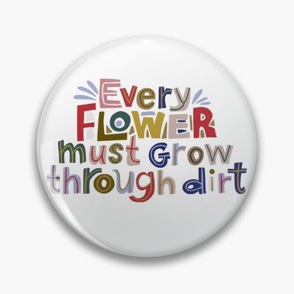 Item preview, Eating Disorder Awareness - Cute Flower designed and sold by ElizabethMayArt.