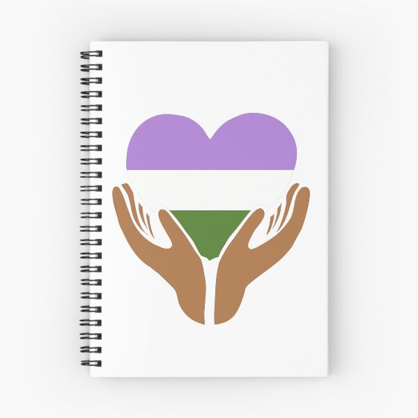 Artikelvorschau, Alternatives Genderqueer Pride Herz in Händen entworfen und verkauft von urnickle.