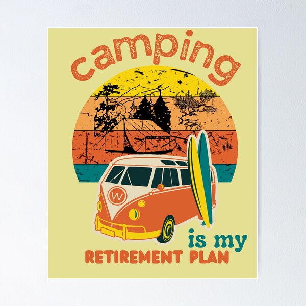 Item preview,  Camping Is My Retirement Plan designed and sold by Eman4design.