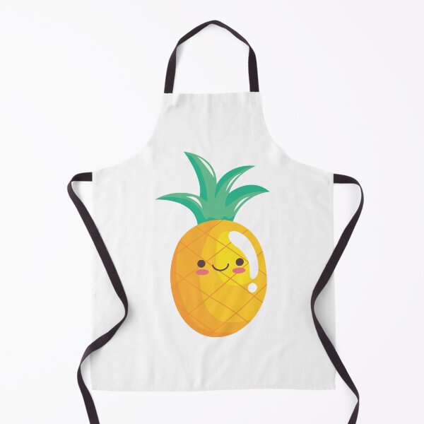 Item preview, Japanese Kawaii Cute Smiley Face - Kawaii Pineapple designed and sold by crazycollective.