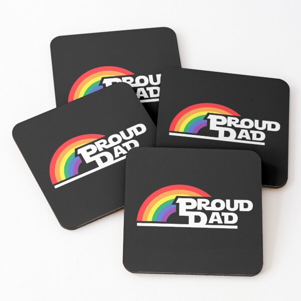 Item preview, LGBT Gay Pride Proud Dad Proud Ally for Family designed and sold by aronia.