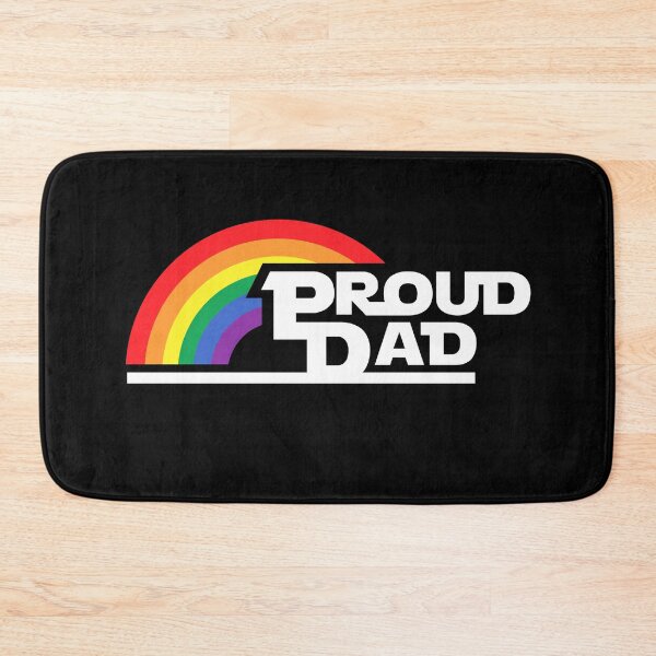 Item preview, LGBT Gay Pride Proud Dad Proud Ally for Family designed and sold by aronia.
