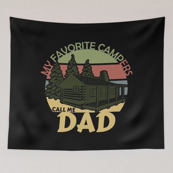 Item preview, My Favorite Campers Call Me Dad Vintage designed and sold by gthylla.
