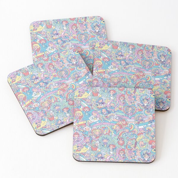 Item preview, Colorful mermaid vector doodle pattern  designed and sold by SPIRIMAL.