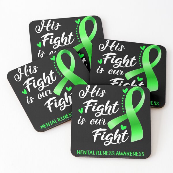 Item preview, His Fight Is Our Fight Mental Illness Awareness designed and sold by hvoid41.