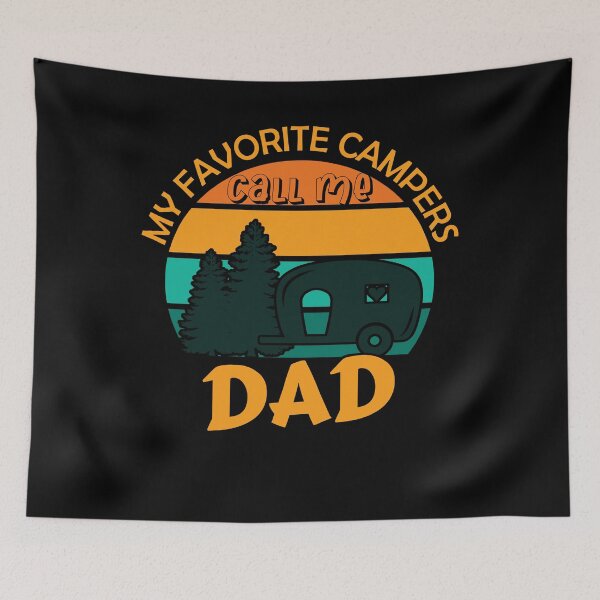 Item preview, My Favorite Campers Call Me Dad Vintage designed and sold by gthylla.