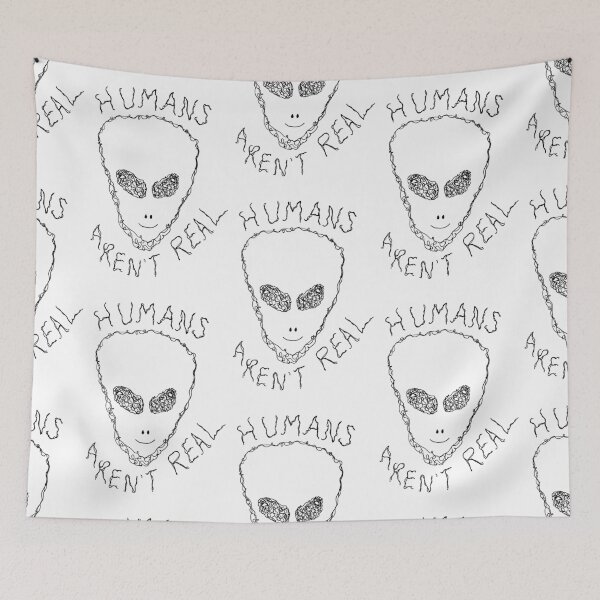 Item preview, HUMANS AREN’T REAL designed and sold by doodlzbyjulzz.