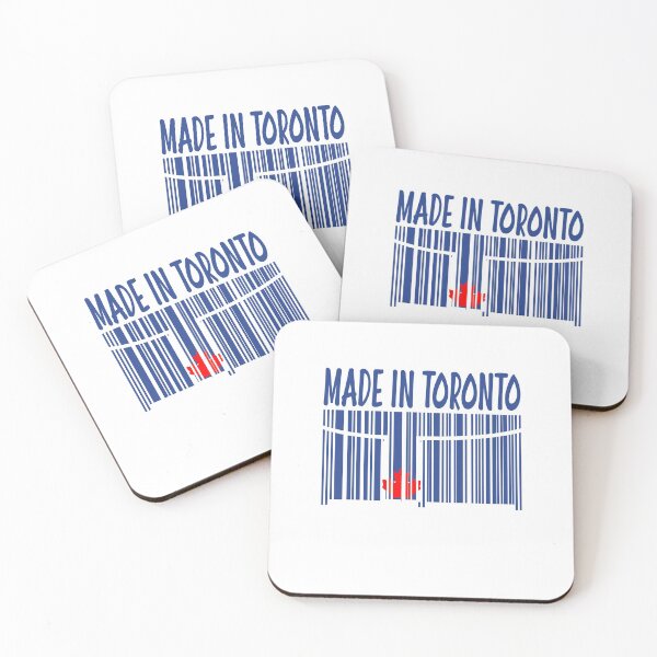 Item preview, Made in Toronto Canada Flag Bar Code Souvenir designed and sold by birdo-art.