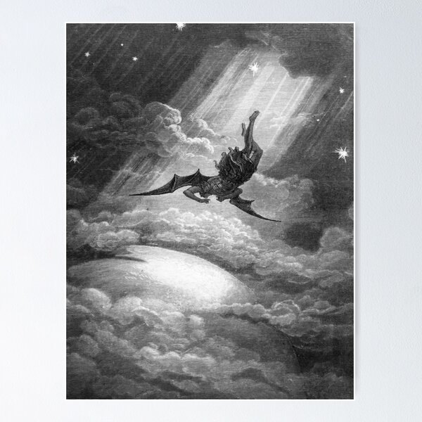 Item preview, The Fall of Satan - Gustave Dore designed and sold by JDesigningMO.