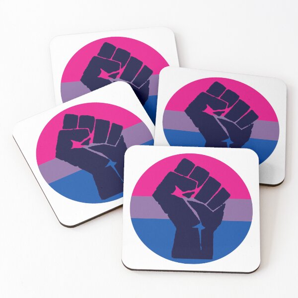 Item preview, bi blm fist designed and sold by sophiesversion.