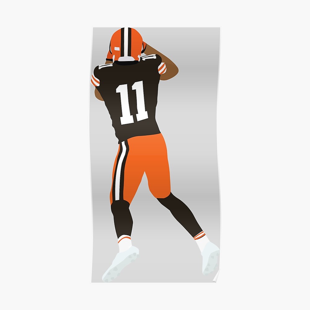 Cleveland Browns: Donovan Peoples-Jones 2023 - Officially Licensed NFL  Removable Adhesive Decal