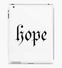 Hope iPad Case/Skin