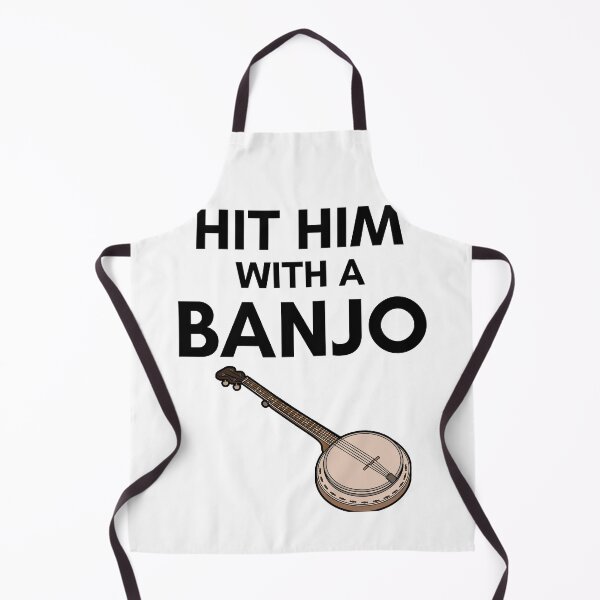 Item preview, That 70s' Show-Inspired "Hit Him With A Banjo" designed and sold by mulberrydragon.