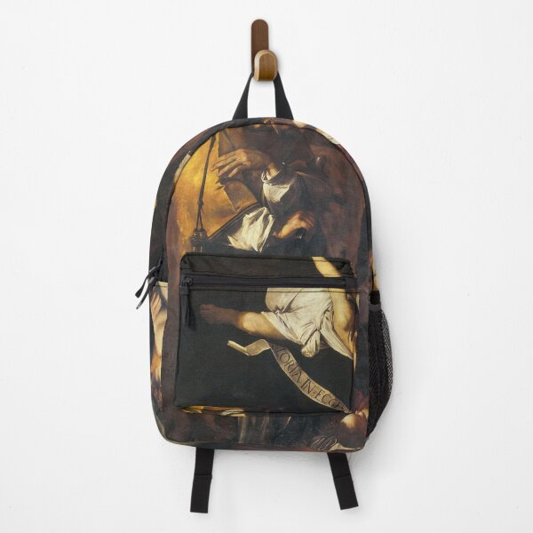 Item preview, Michelangelo Merisi Da Caravaggio -Nativity with St. Francis and St. Lawrence 1600 designed and sold by JDesigningMO.