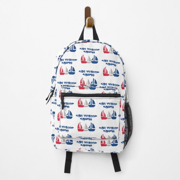 Item preview, Salt Water Sailing -Red, White, Blue designed and sold by LandtoSeaHome.