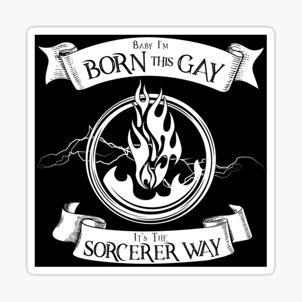 Sorcerer Way (Light Variant) Sticker