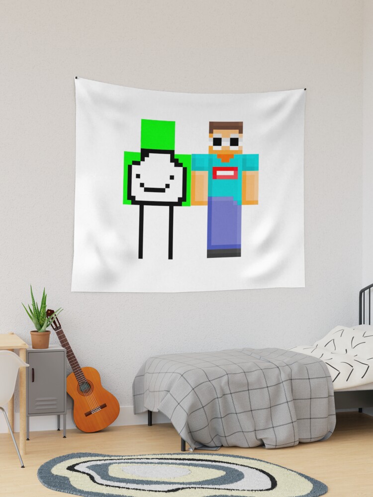 Wall Hanging Minecraft Tapestry Slogoman Youtuber Minecraft